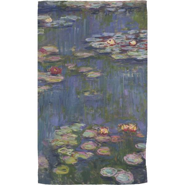 Water Lilies by Claude Monet Hand Towel (Personalized) Full