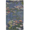 Water Lilies by Claude Monet Hand Towel (Personalized) Full
