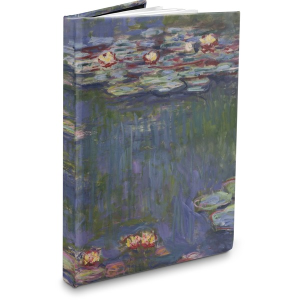 Custom Water Lilies by Claude Monet Hardbound Journal