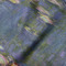 Water Lilies by Claude Monet Hooded Baby Towel- Detail Close Up