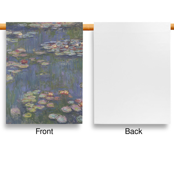 Water Lilies by Claude Monet House Flags - Single Sided - APPROVAL