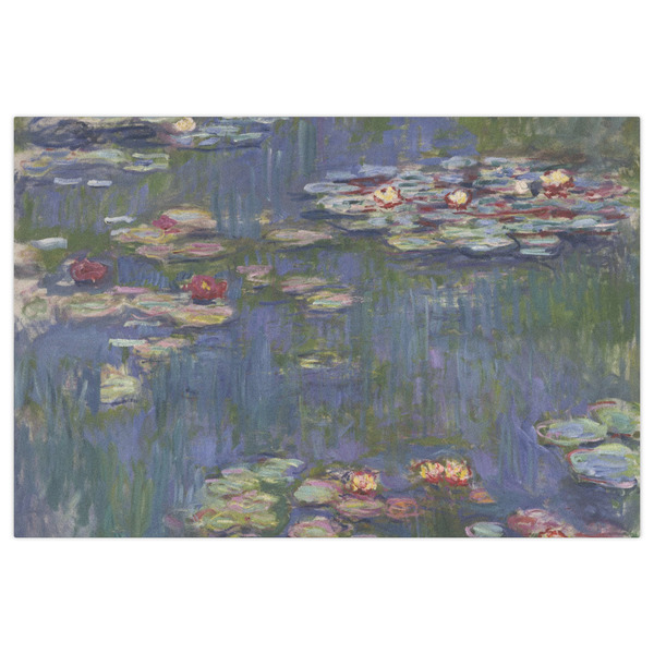 Water Lilies by Claude Monet Indoor / Outdoor Rug - 2'x3' - Front Flat