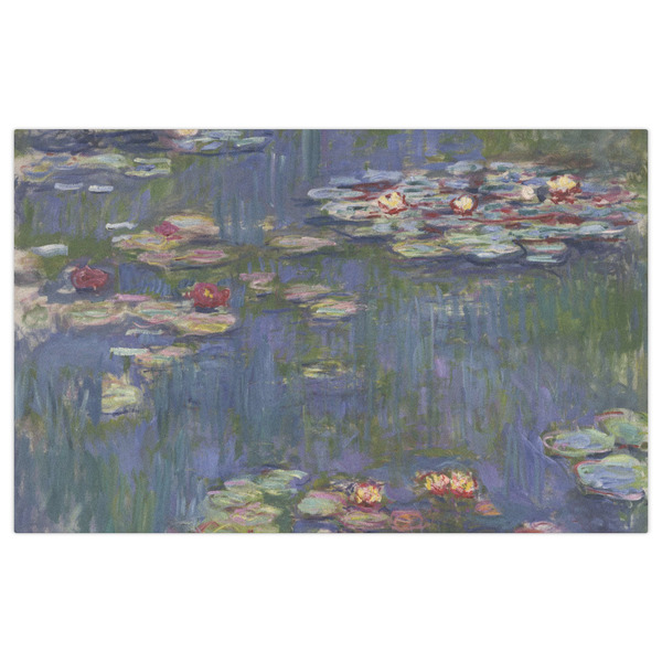 Water Lilies by Claude Monet Indoor / Outdoor Rug - 5'x8' - Front Flat