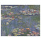 Water Lilies by Claude Monet Indoor / Outdoor Rug - 8'x10' - Front Flat