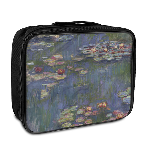 Custom Water Lilies by Claude Monet Insulated Lunch Bag