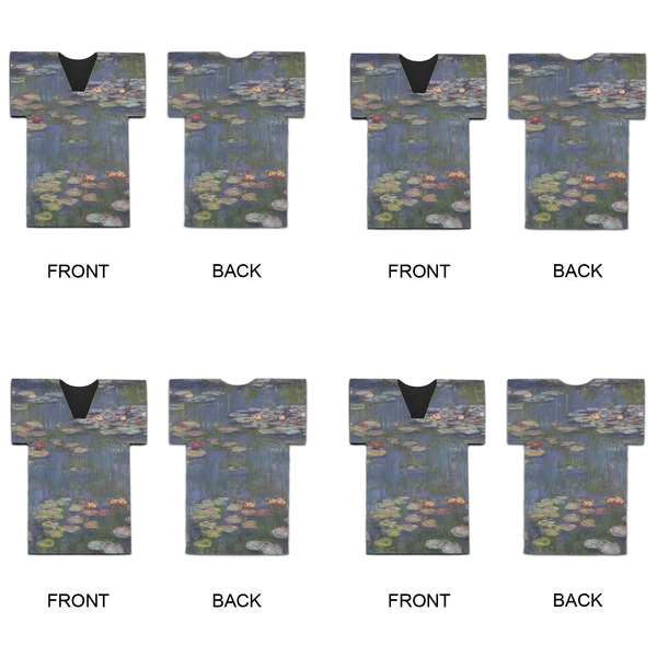 Water Lilies by Claude Monet Jersey Bottle Cooler - Set of 4 - APPROVAL
