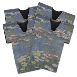 Water Lilies by Claude Monet Jersey Bottle Cooler - Set of 4