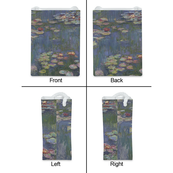 Water Lilies by Claude Monet Jewelry Gift Bag - Matte - Approval
