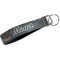 Water Lilies by Claude Monet Webbing Keychain FOB with Metal