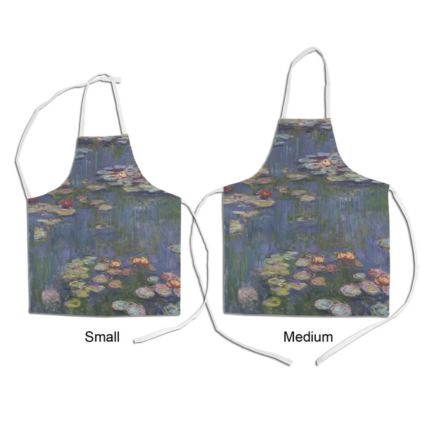 Water Lilies by Claude Monet Kid's Aprons - Comparison