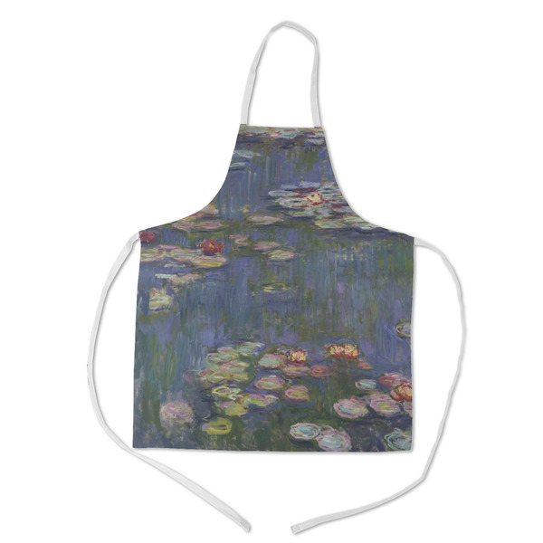 Custom Water Lilies by Claude Monet Kid's Apron - Medium