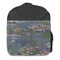 Water Lilies by Claude Monet Kids Backpack - Front