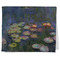 Water Lilies by Claude Monet Kitchen Towel - Poly Cotton - Folded Half