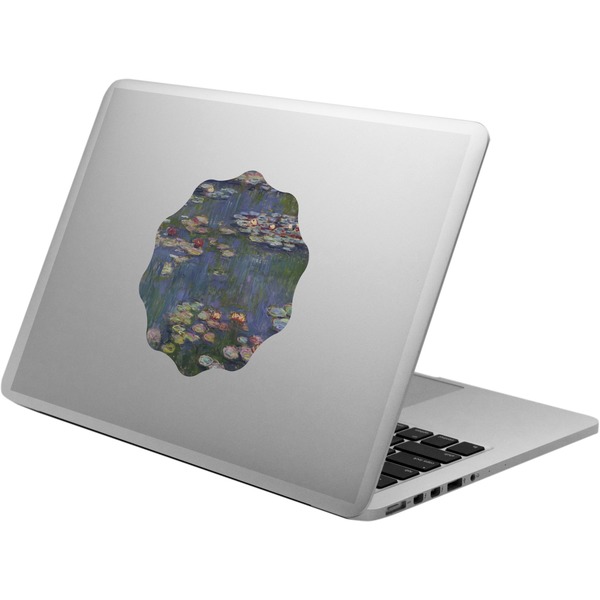 Custom Water Lilies by Claude Monet Laptop Decal