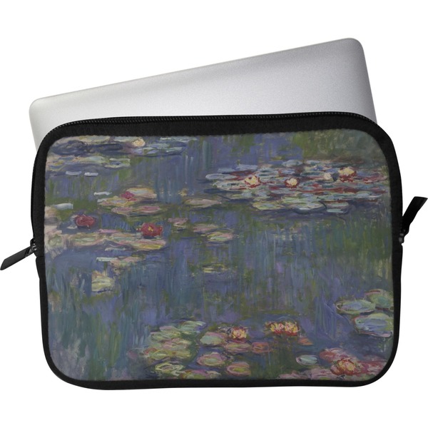 Custom Water Lilies by Claude Monet Laptop Sleeve / Case