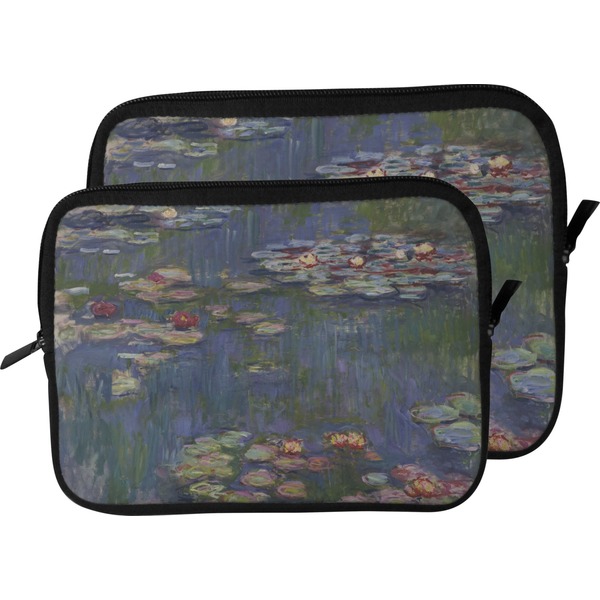Water Lilies by Claude Monet Laptop Sleeve (Size Comparison)