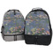 Water Lilies by Claude Monet Large Backpacks - Both