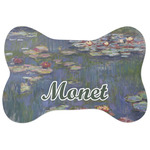 Water Lilies by Claude Monet Bone Shaped Dog Food Mat