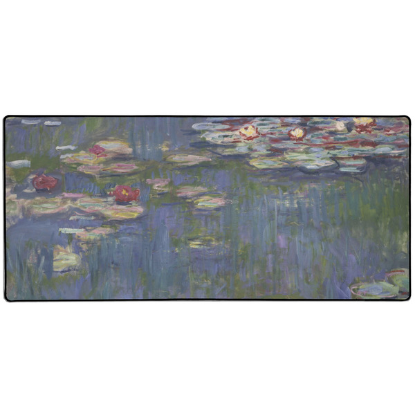 Custom Water Lilies by Claude Monet 3XL Gaming Mouse Pad - 35" x 16"