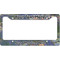 Water Lilies by Claude Monet License Plate Frame Wide