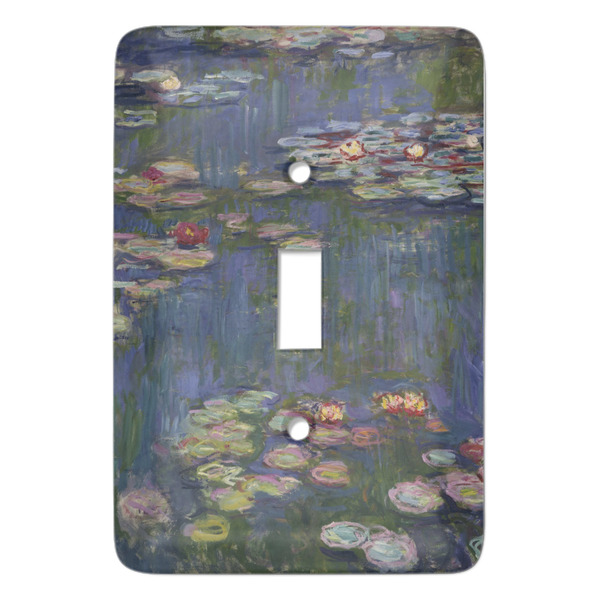 Custom Water Lilies by Claude Monet Light Switch Cover (Single Toggle)