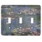 Water Lilies by Claude Monet Light Switch Covers (3 Toggle Plate)