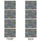 Water Lilies by Claude Monet Linen Placemat - APPROVAL Set of 4 (double sided)
