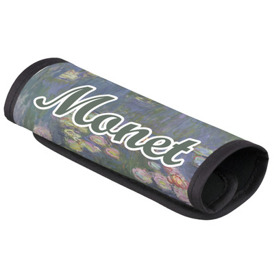 Custom Water Lilies by Claude Monet Luggage Handle Cover