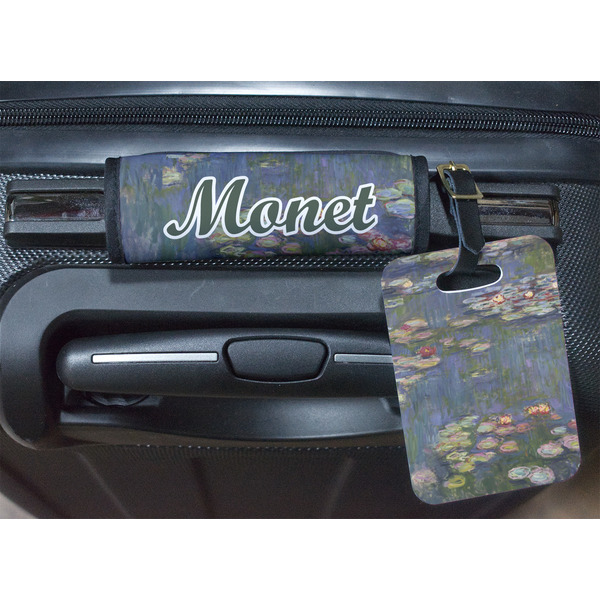 Water Lilies by Claude Monet Luggage Wrap & Tag