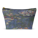 Water Lilies by Claude Monet Makeup Bag - Large - 12.5"x7"