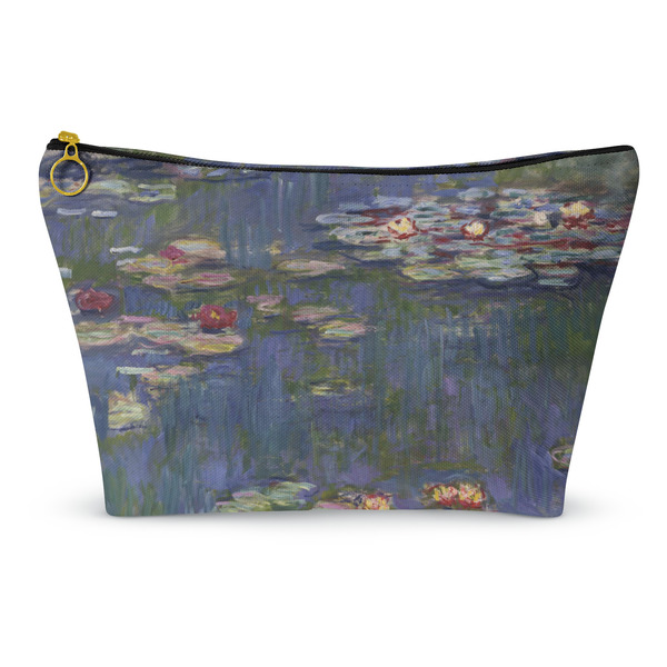 Custom Water Lilies by Claude Monet Makeup Bag - Small - 8.5"x4.5"