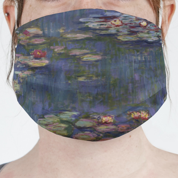 Custom Water Lilies by Claude Monet Face Mask Cover