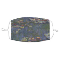 Water Lilies by Claude Monet Adult Cloth Face Mask - XLarge