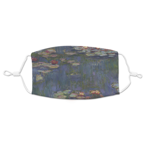 Custom Water Lilies by Claude Monet Adult Cloth Face Mask - Standard