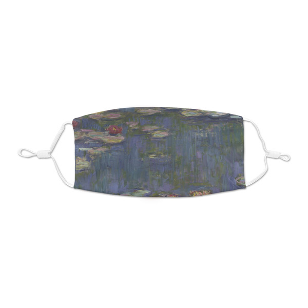 Custom Water Lilies by Claude Monet Kid's Cloth Face Mask - XSmall