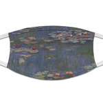 Water Lilies by Claude Monet Cloth Face Mask (T-Shirt Fabric)