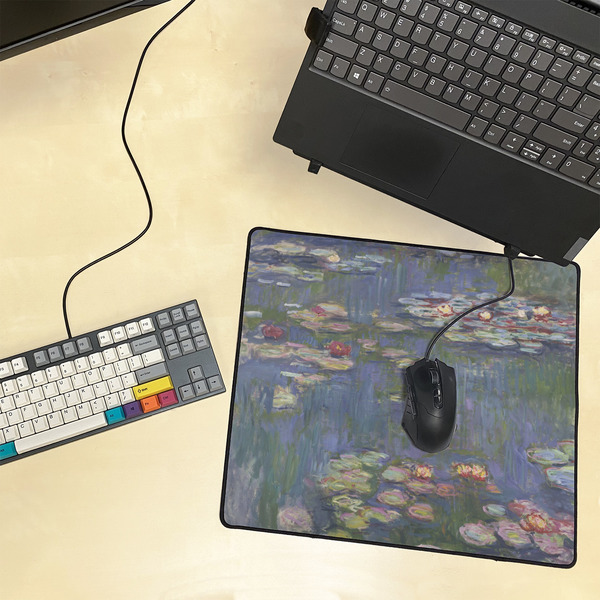Water Lilies by Claude Monet Medium Gaming Mats - LIFESTYLE