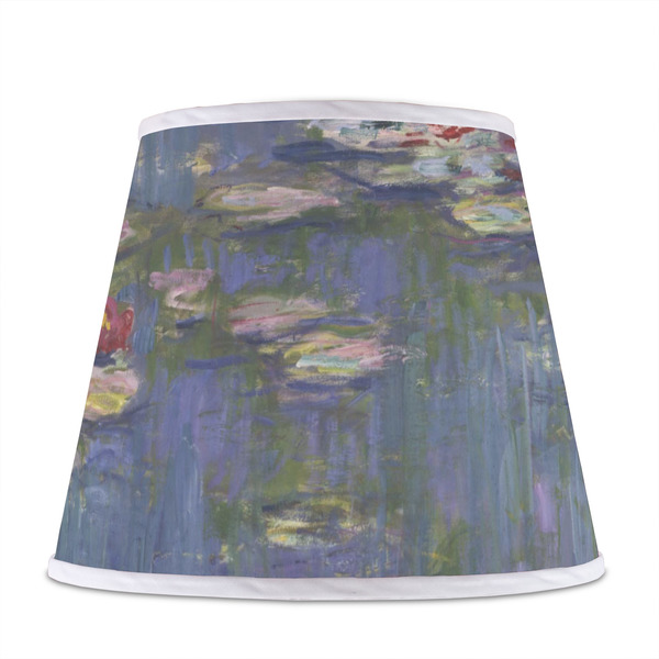 Water Lilies by Claude Monet Poly Film Empire Lampshade - Front View
