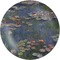 Water Lilies by Claude Monet Melamine Plate (Personalized)