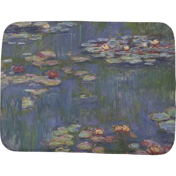 Water Lilies by Claude Monet Memory Foam Bath Mat 48 X 36