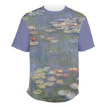 Water Lilies by Claude Monet Men's Crew T-Shirt