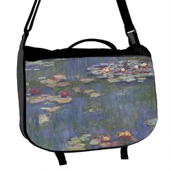 Water Lilies by Claude Monet Messenger Bag