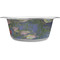 Water Lilies by Claude Monet Stainless Steel Dog Bowl - Large
