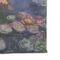 Water Lilies by Claude Monet Microfiber Dish Rag - DETAIL