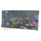 Water Lilies by Claude Monet Microfiber Dish Rag - FOLDED (half)