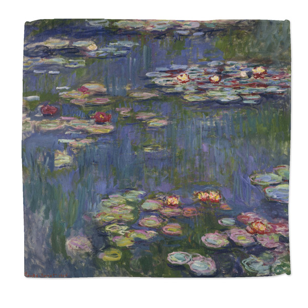 Custom Water Lilies by Claude Monet Microfiber Dish Rag