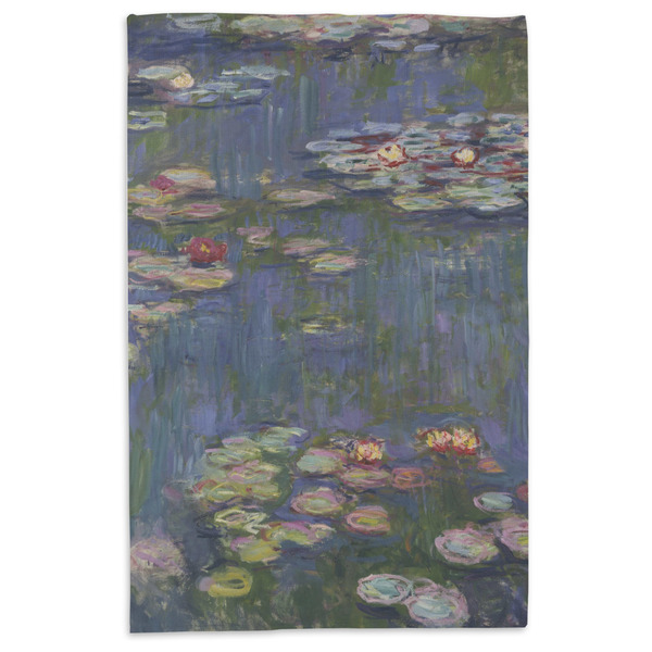 Water Lilies by Claude Monet Microfiber Dish Towel - APPROVAL