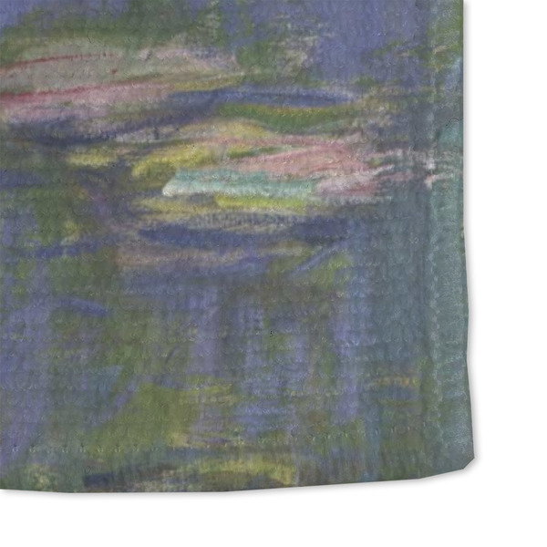 Water Lilies by Claude Monet Microfiber Dish Towel - DETAIL