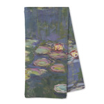 Water Lilies by Claude Monet Kitchen Towel - Microfiber