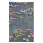 Water Lilies by Claude Monet Microfiber Golf Towel